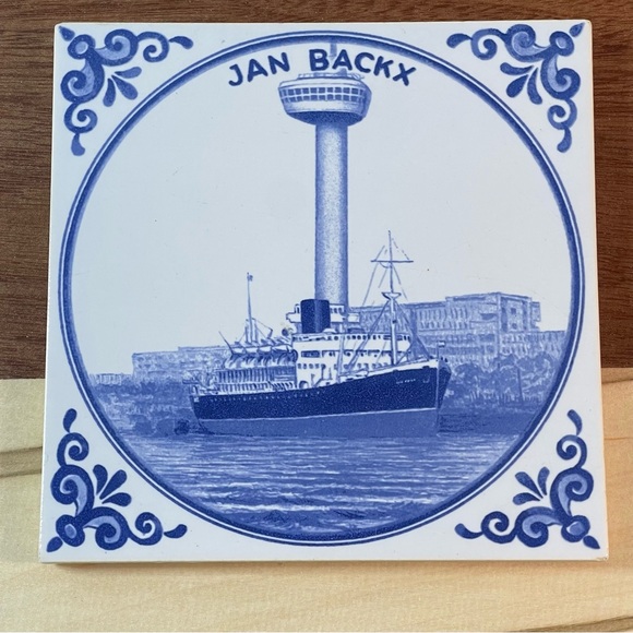 Jan Backx Delft‑Style Holland Ceramic Tile - Picture 2 of 5